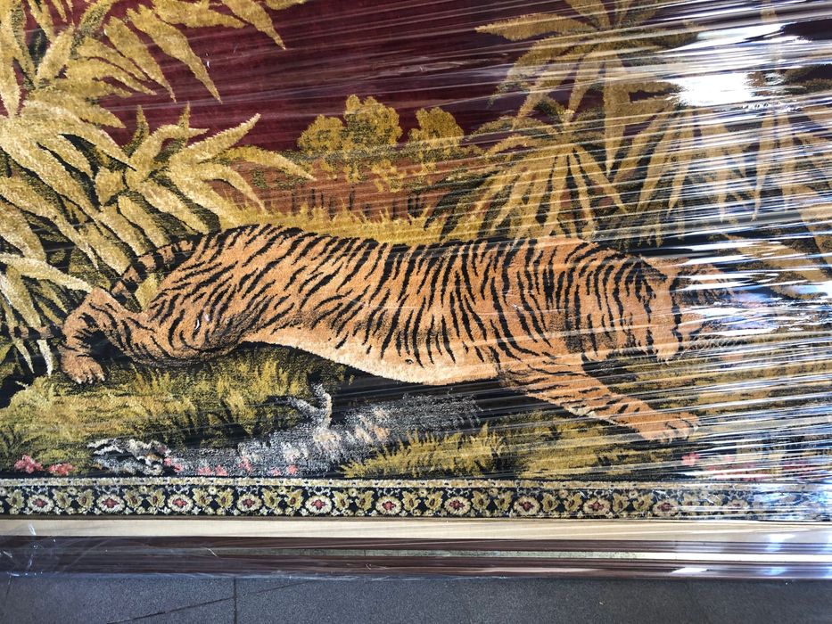 Tapete decorativo com moldura