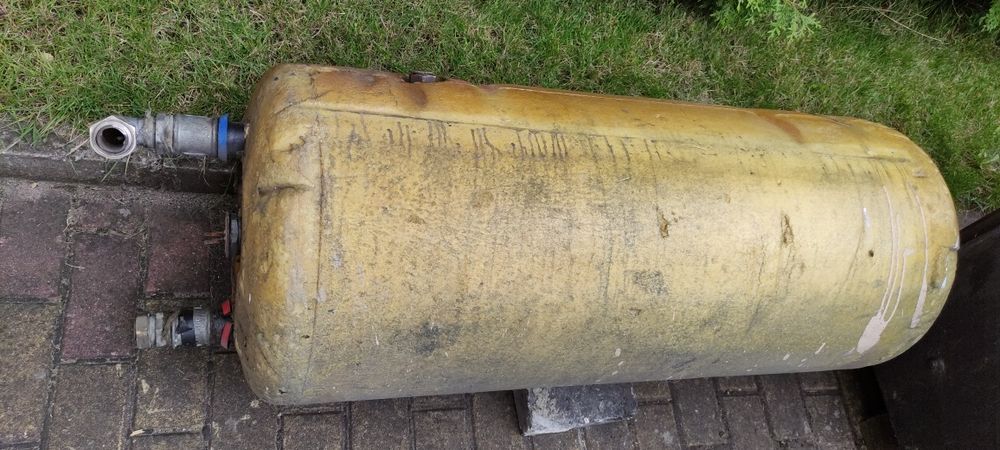 Bojler CO, 120 l z grzałką na prąd