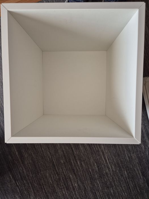 Ikea Bloco Eket branco 35x35x35cm com calha suspensão