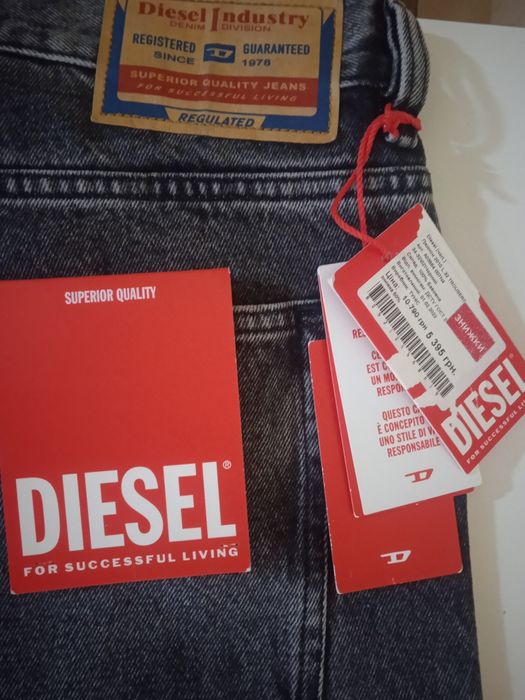 Diesel джинсы 34/32 модель d-macs