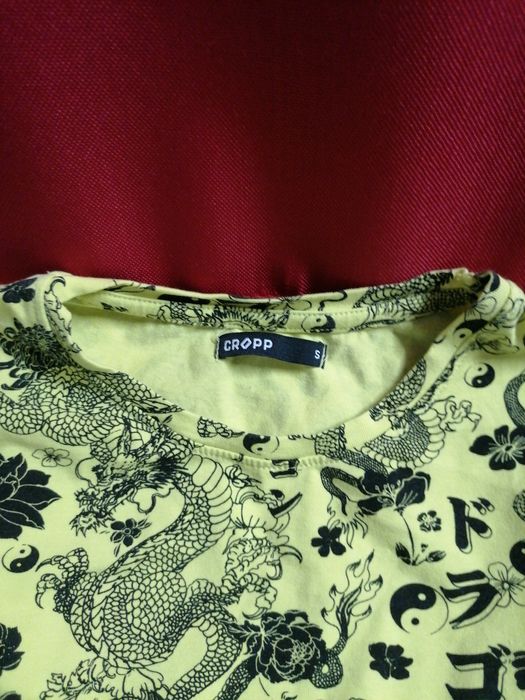 T-shirt dziewczyna krótki S Cropp