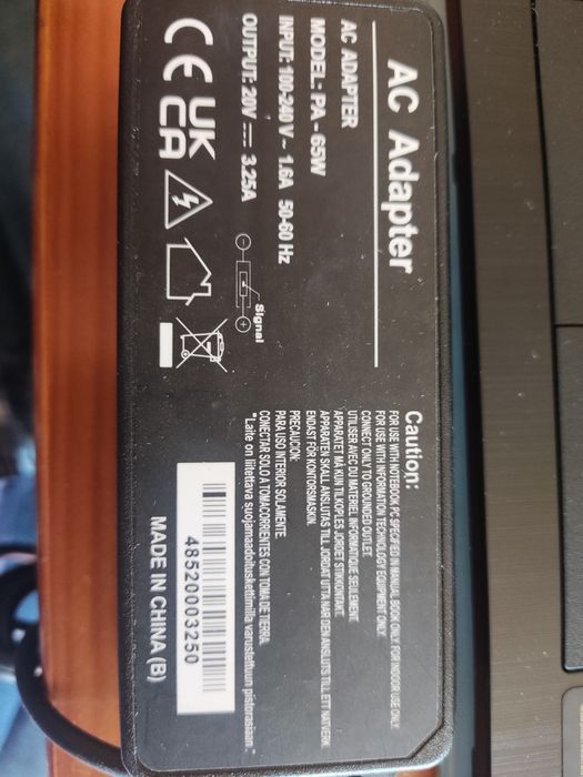 Carregador Lenovo 65w