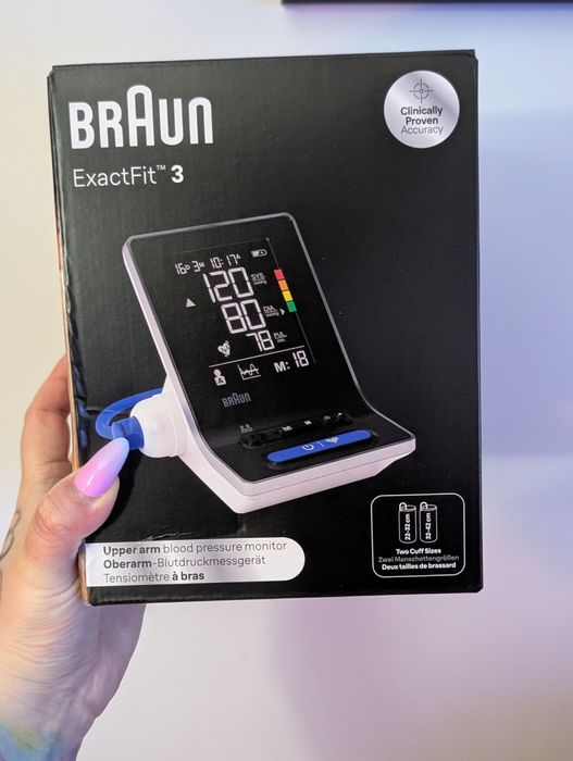 Ciśnieniomierz Braun ExactFit 3