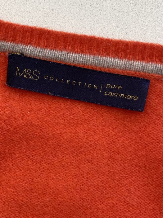 Яскравий кашеміровий светр преміум бренду (100% кашемір) m&s