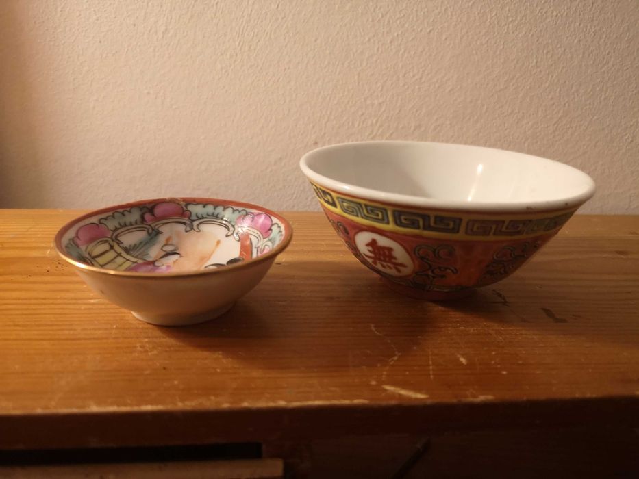 2 taças porcelana Macau