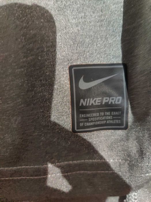 Nike Pro dri -fit compression bluza koszulka oryginalna nowa okazja L męska szara