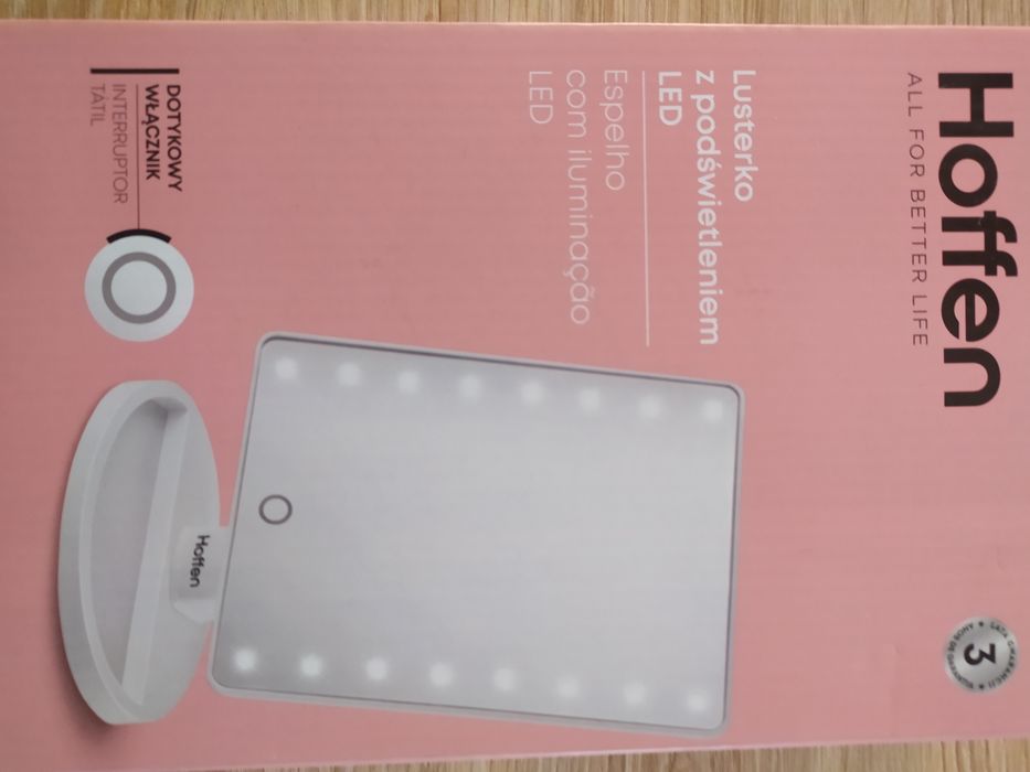 Lusterko z podświetlenie m LED