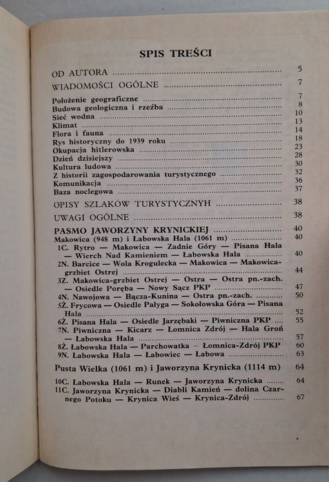 Beskid Sądecki. Pasmo Jaworzyny Krynickiej.