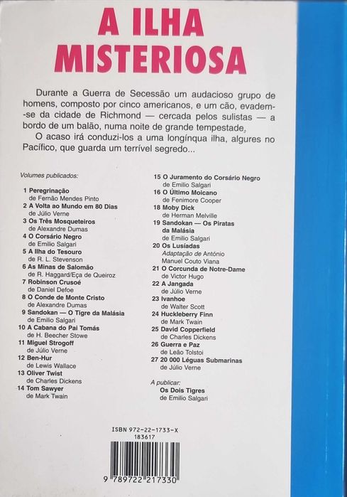 A Ilha Misteriosa - Júlio Verne