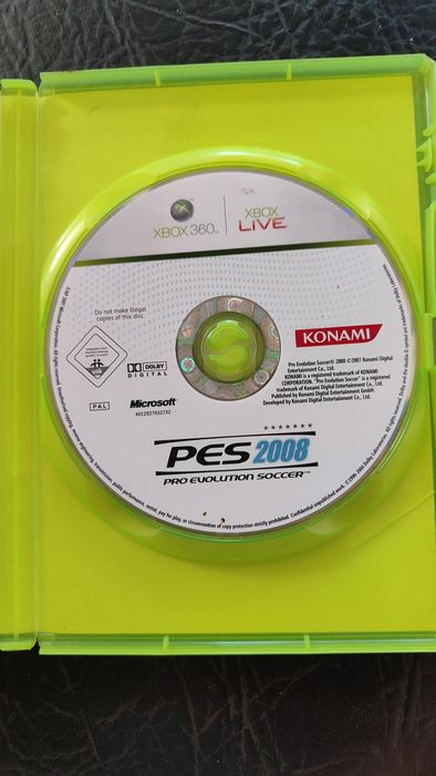 Gra PES 2008 Pro Evolution Soccer XBOX 360