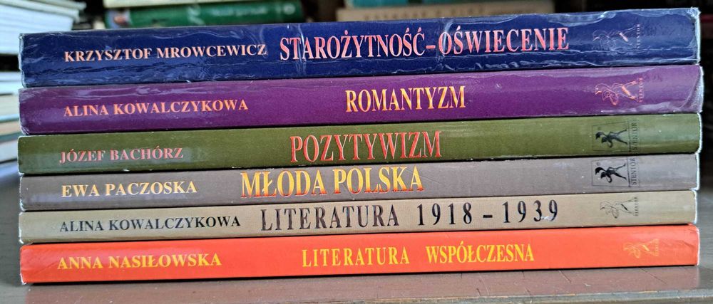 Język Polski cz.1-6 matura komplet Stenor 2000