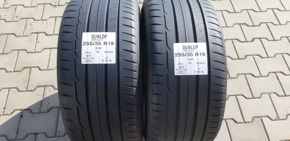 Opony Dunlop 255 35 R19
