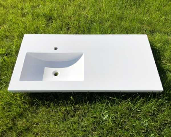 Тумби з умивальником інтегровані та накладні