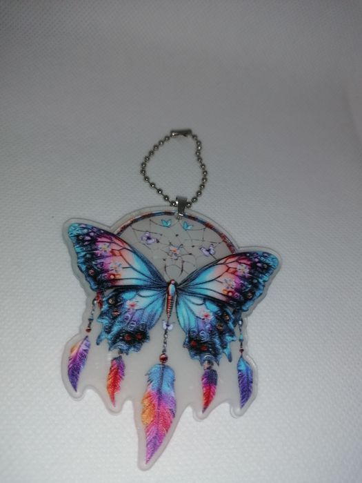 Caça Sonhos Borboleta 2D Acrílico