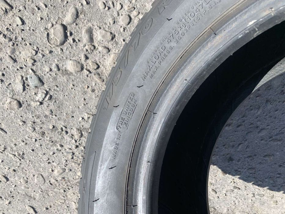 Шини 175/70 R13 пара Michelin  6,8мм, зима