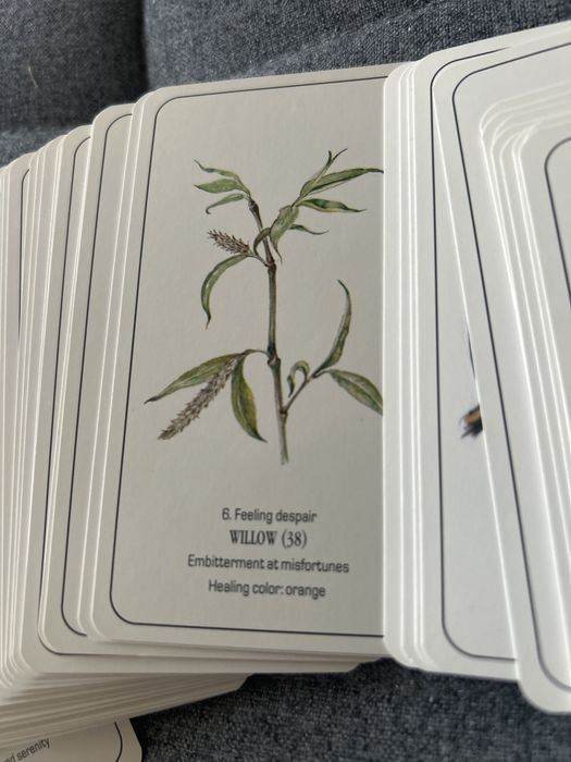 The Healing Flower Color Cards - raro