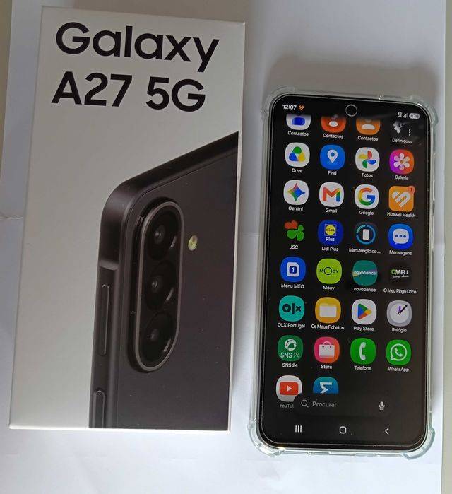 Samsung A27 5G 6/128 como novo com caixa e fatura.