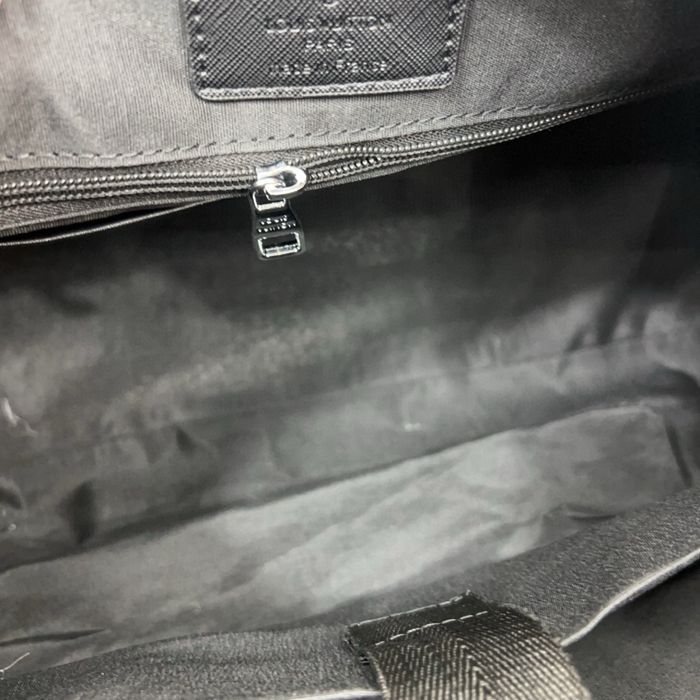 Louis Vuitton Keepall сумка мужская спортивная белая с черным дорожная