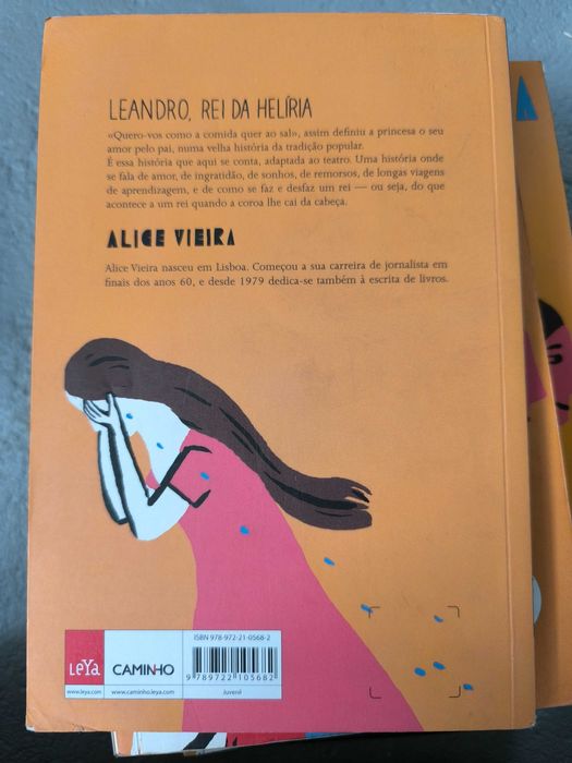 Leandro Rei da Helíria Alice Vieira Teatro Juvenil Literatura