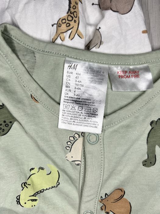 Набір ромперів H&M,чоловічки з відкритими ніжками 3-4 роки 104 розмір