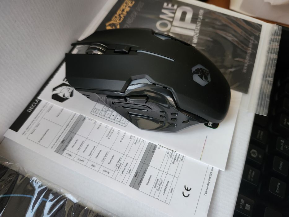 Набір Клавіатури миша килим EMPIRE GAMING Armor RF800 RGB