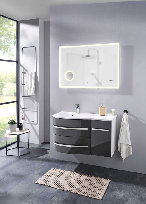 szafka ŁAZIENKOWA z umywalką WYSOKA JAKOŚĆ NOWA! 90cm cichy domyk