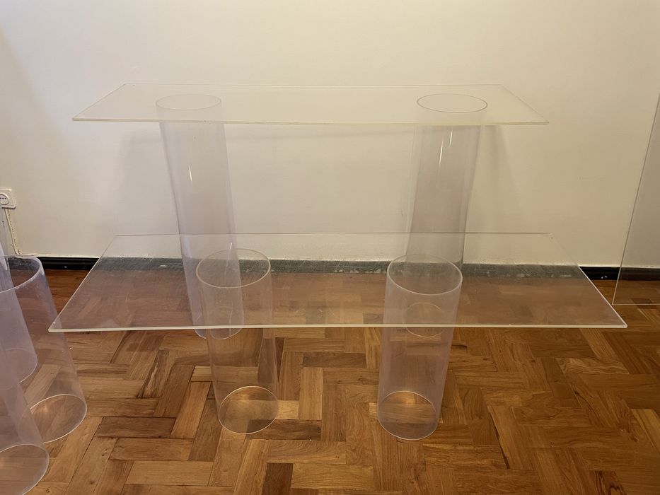 Conjunto peças em Acrílico