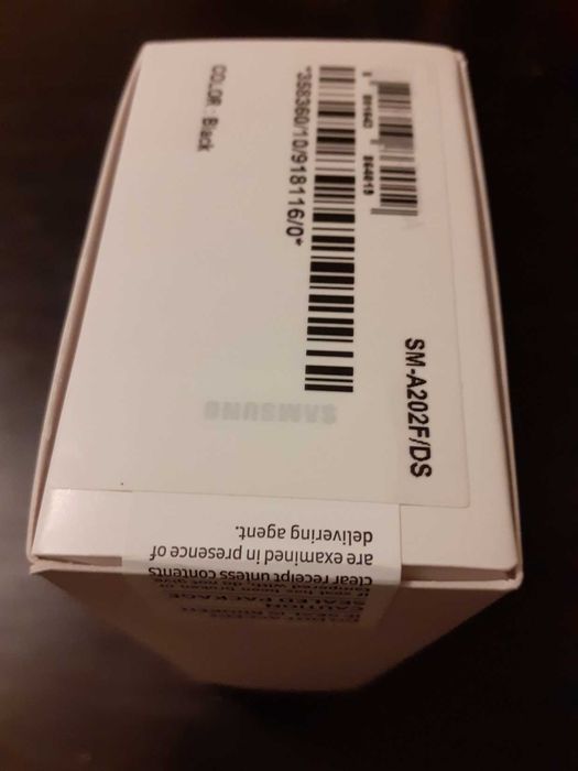 Samsung A20e novo na caixa (selado)