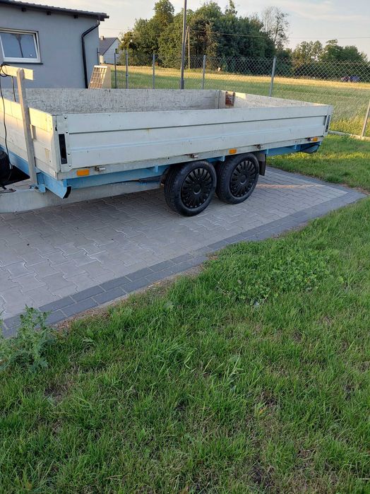 Sprzedam.Przyczepa ciężarowa 2000 DMC,burty aluminiowe