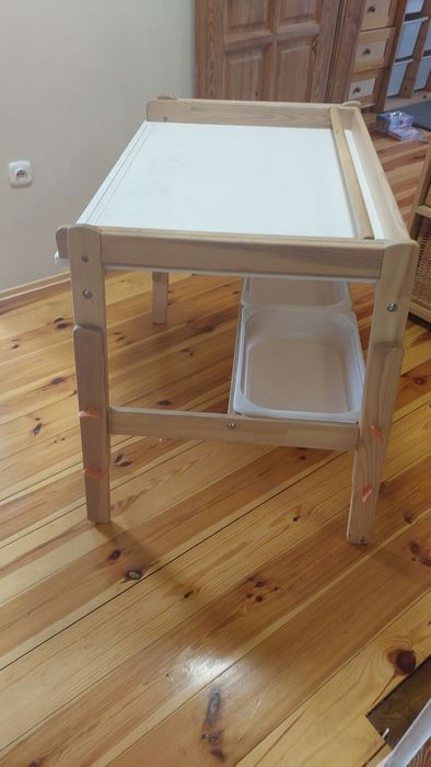 IKEA FLISAT Biurko dla dziecka, regulowane