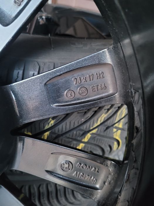 Колеса Skoda Fabia R 17  5/100