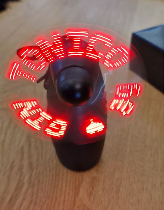 Ventoinha portátil personalizável