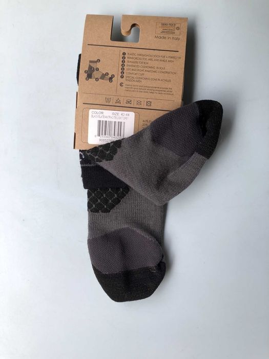 Skarpety ECCO EVERYDAY CREW SOCK r.39-41 Nowe Wełna Merino 42-47 szare