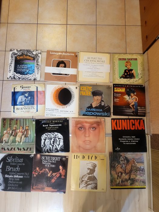 Plyty WINYLOWE 70 Sztuk