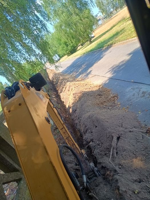 Usługi minikoparka koparka koparko ładowarka