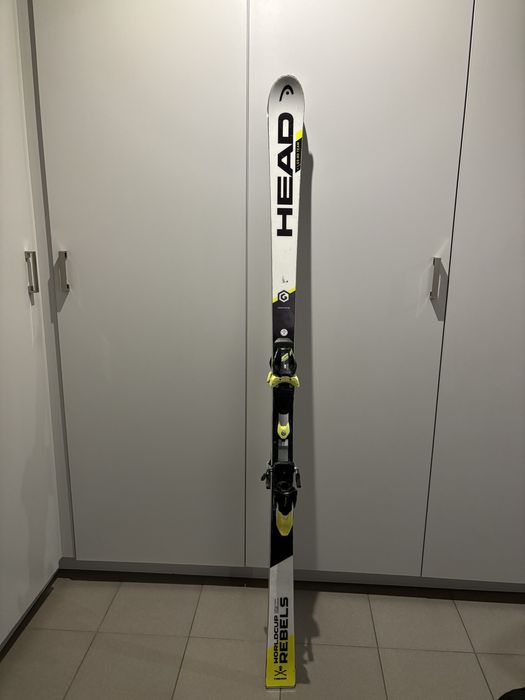 HEAD WORLD CUP REBELS ホワイト/イエロー GS166cm HEAD WORLD CUP REBELS ホワイト/イエロー GS166cm