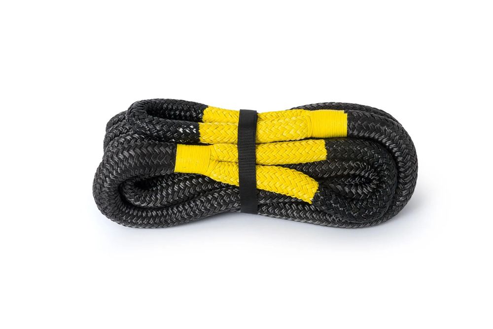 Lina Kinetyczna Black Mamba Nylon66 28mm X 8 M, MBL 16,5T, Poliuretanowe Pętle