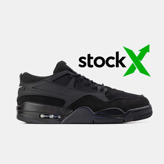 Мужские кроссовки Nike Air Jordan Retro 4 "Black Cat Low" 40-45