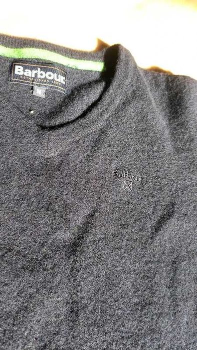 Wełniany sweter Barbour, 100% Wełna (jagnięca premium), Rozmiar M,