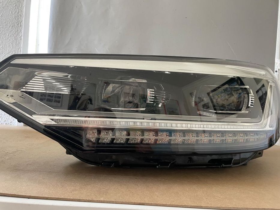 Volkswagen  Touran II 15 lampa lampy reflektor przód full led całe 5tb941081