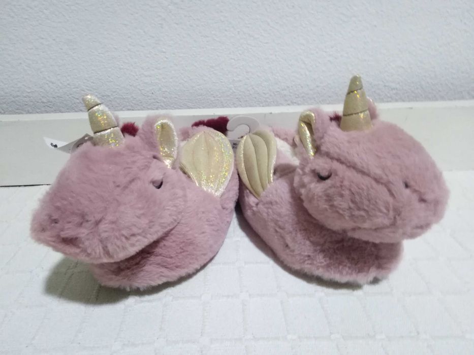Pantufas Sutsko Unicórnio Alado