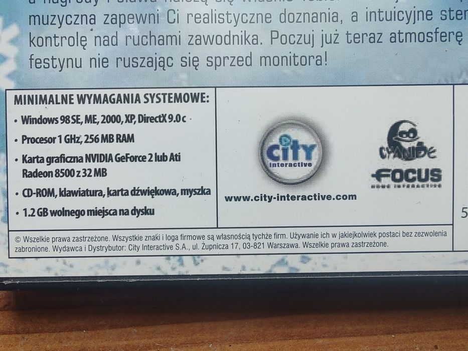 PC gra Igrzyska zimowe (winter challange)