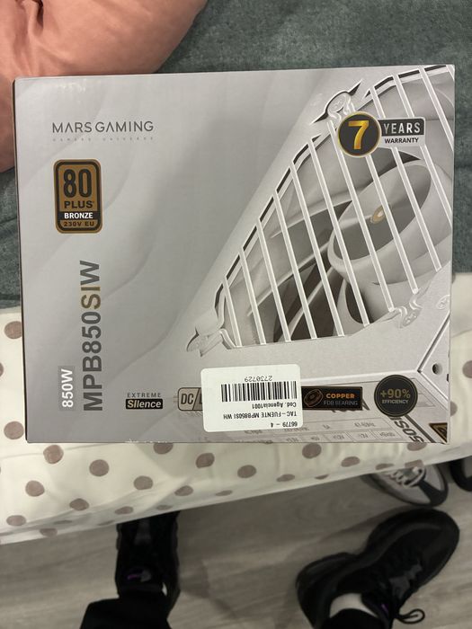 Fonte de alimentacao white