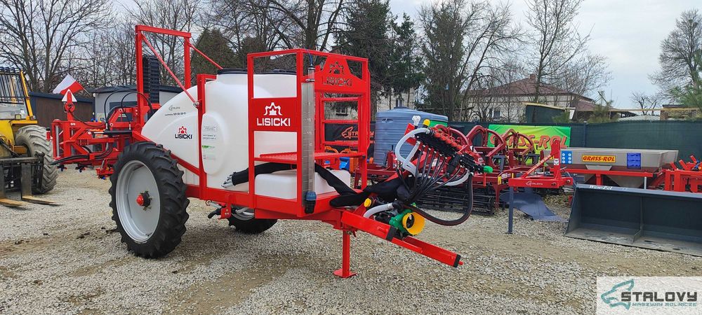 STALOVY Opryskiwacz ciągany 1500l lanca 15m LISICKI gwarancja atest