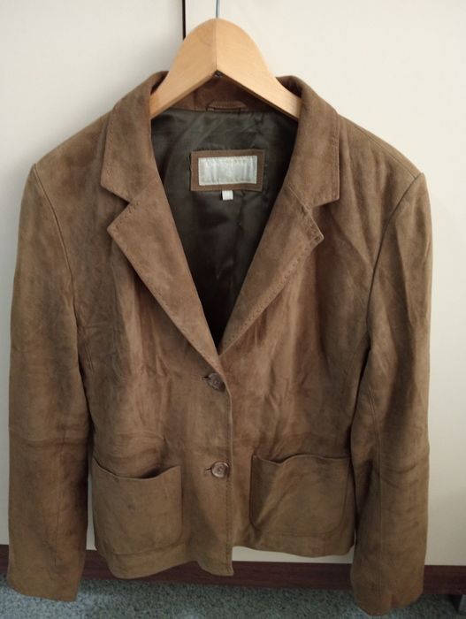 Zamszowa marynarka roz.M.Polecam