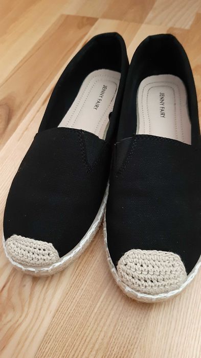 Buty damskie typu espadryle