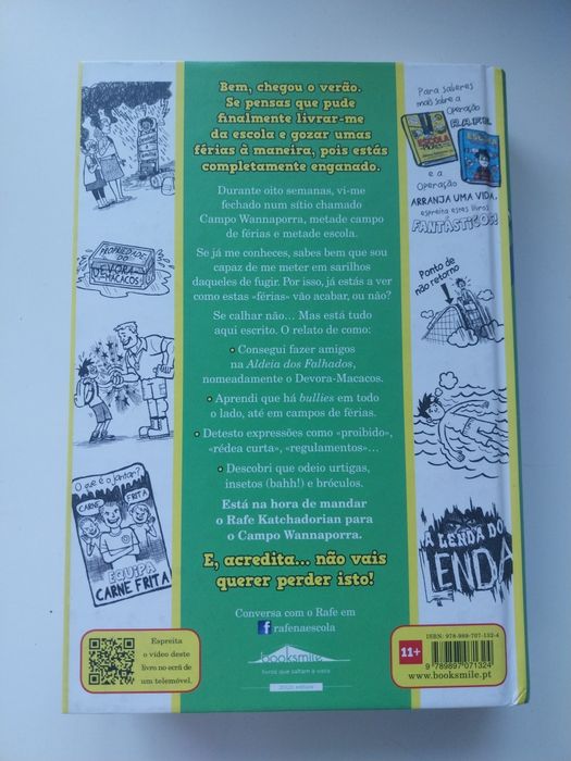 Livro As piores férias da minha Vida