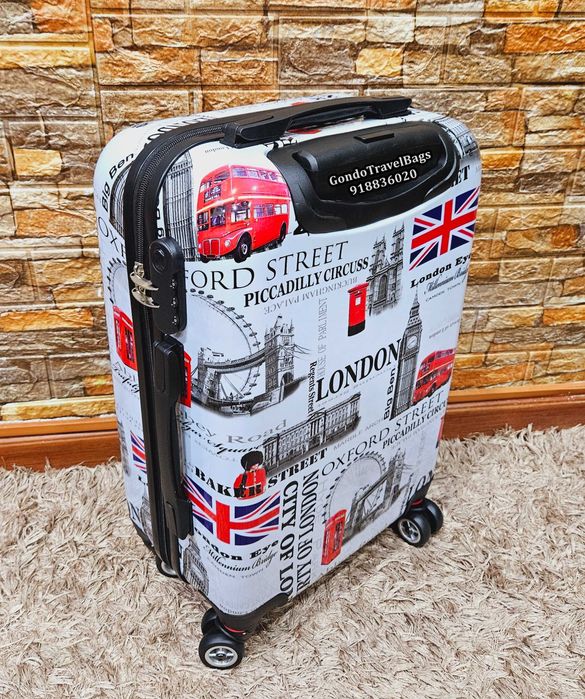 MALA CABINE 10Kg - NOVAS - Policarbonato - Com Trolley Viagem