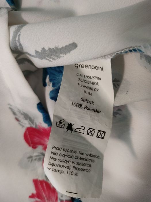 Sukienka w kwiaty rozmiar 36