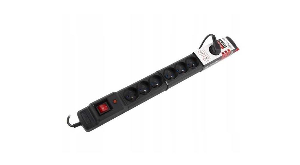 Listwa Zasilająca ARMAC Multi M9 1.5m czarna (9 gniazd)